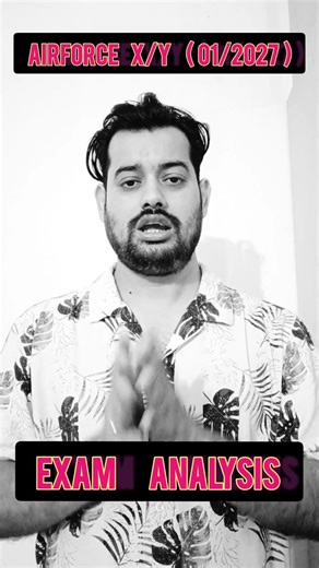 AIRFORCE X Y 01/2027 EXAM PAPER ANALYSIS BY VIVEK RAI SIR #airforcexy #agniveer