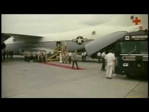 February 12, 1973 Vietnam War POW Return at Clark AFB