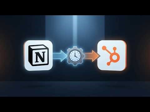 How to Sync Notion to HubSpot CRM Automatically (2-Minute Setup)