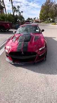 Shelby mustang gt500 code red