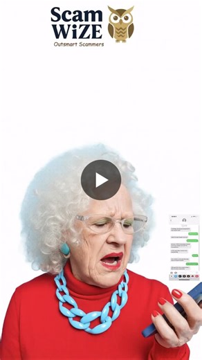 Grandma Knows Scams Ugh. Another wrong number text from a scammer trying to steal my life savings. Thanks to Scamwise, I know the scammers playbook, and I delete these wrong number texts… | Tom O Malley