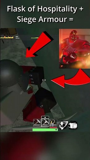 Flask of Hospitality + Siege Armour = Ubercharge | Guts & Blackpowder