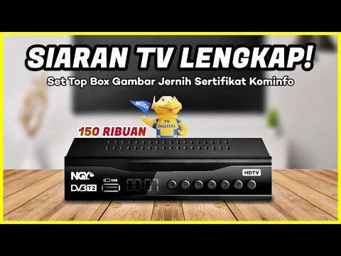 TOP 10 BEST DIGITAL STB 2025 – Kominfo Certificate for Digital TV and Tube