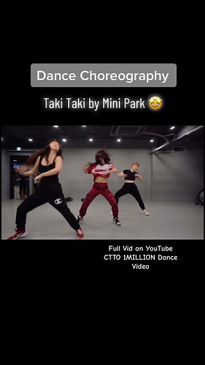 Taki Taki Dance Choreography by Mini Park 🤩