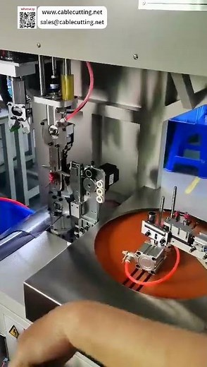 Fully Auto Servo Wire Winding & Tying Machine Adjustable 60mm Minimum Length Processing Tool