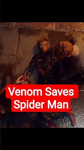 Venom SAVES Spider Man's Life?