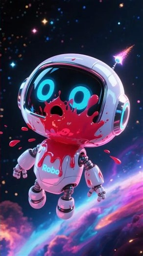Magical Space Paint! 🎨✨ Learn Colors with Robo 🤖