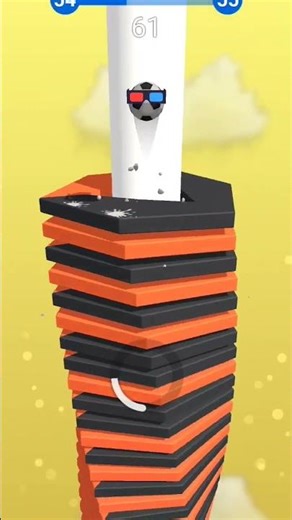 Stack Ball 3D. 🥰🥰#shorts #gaming stack ball 3d gameplay #tiktokeffects#truedialogue#rinkujha