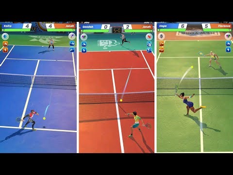 Tennis Clash: Multiplayer Game - Gameplay (by Wildlife Studios)