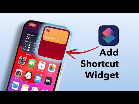 How To Add Shortcuts Widget To iPhone Home Screen?