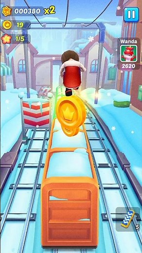 Subway princess runner hard level complete ✅ #shorts #gaming