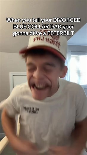 Divorced Blue Collar Dad's Reaction to Driving a Peterbilt