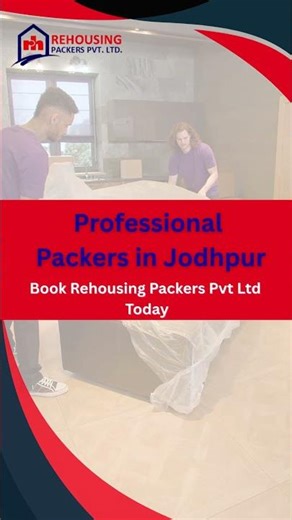 Packers and Movers in Jodhpur