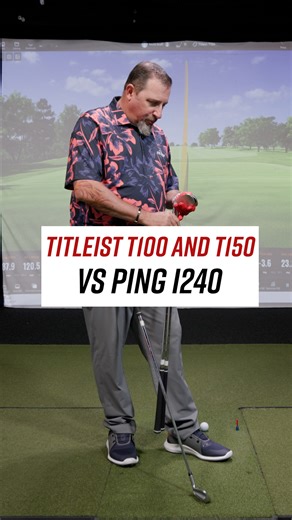6.3K views · 16 reactions | Titleist T100  Titleist T150  PING i240 Purely based on looks, which of these suits your eye best? Comment your prediction on how these will compare in a head-to-head test! Tune in here to see the full comparison! https://bit.ly/4mlingb #2ndswinggolf #golf | 2nd Swing Golf | Facebook
