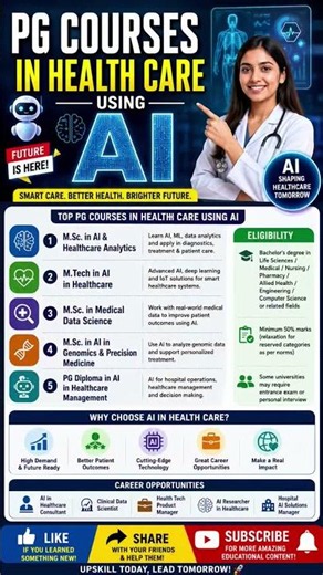 Do you know ? These 2026 AI Healthcare Courses!
