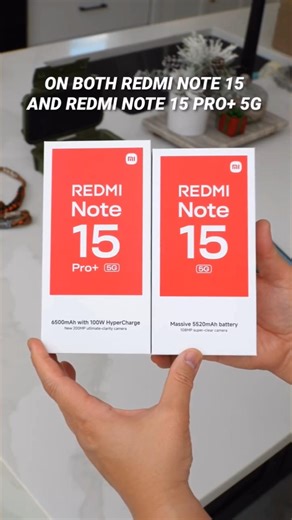 Redmi Note 15 Pro plus and redmi note 15 series #redminote15proplus