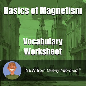 Basics of Magnetism Vocabulary Worksheet
