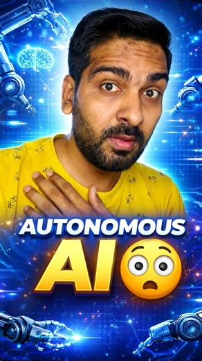 Autonomous AI Kya Hai? Real Life Examples 🤖 #shorts #ai #logicsjaano