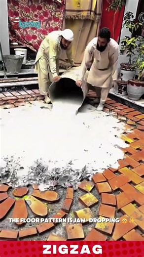 Hand-Applied Cement Grout for Floor Patterning and Joint Filling in Architectural Projects