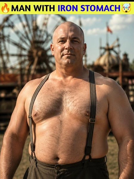 🔥Man With Iron Stomach🤯#shorts #viral