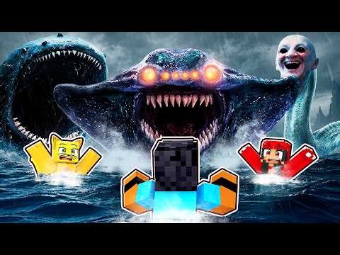 Todos os MONSTROS MARINHOS do Minecraft em um Só Vídeo…