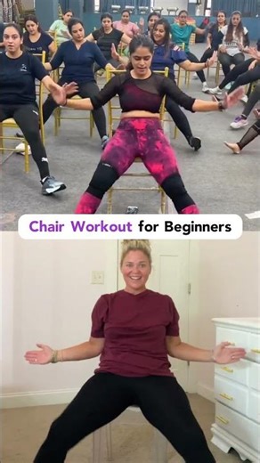 Chair Workout for Beginners #chairworkout