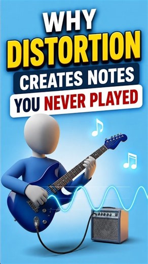 Why Distortion Creates Notes You Never Played 🎸🤯