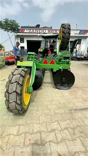 Grounding the Folded Wheel: Deploying a Tractor's Transport Tires
