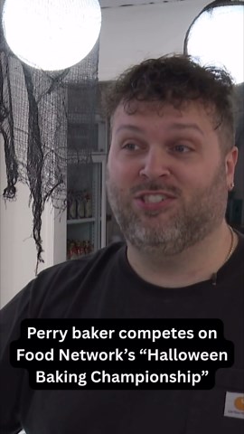 Perry baker competes on Food Network’s “Halloween Baking Championship”