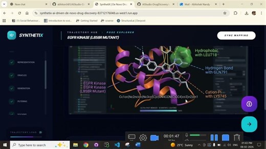 Drug Discovery app using Google Gemini 3 | Abhishek Nandy
