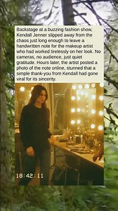 "The Note Behind the Runway"