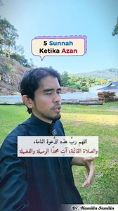 161K views · 7.3K reactions |  5 Sunnah Ketika AZAN #IlmuAmalSabarSebar | Dr. Kamilin Jamilin | Facebook