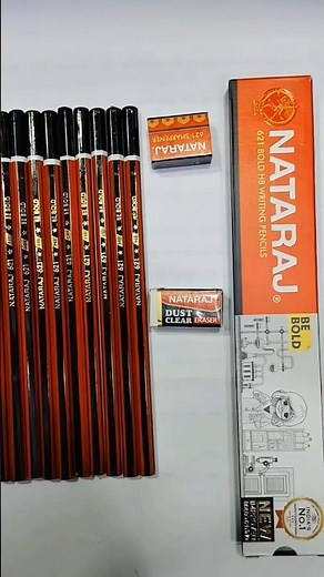 Unboxing India’s Most Iconic Pencil ✏️ Nataraj 621 Bold HB | Smooth & Affordable! #Shorts