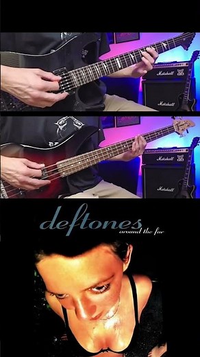 DEFTONES - Around the Fur - Guitar and Bass Cover 2