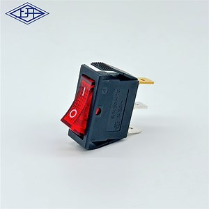[Hot Item] Switch Manufacturer Shanghai Yongxing 16A 250V 3 Pin Lighted Rocker Switch