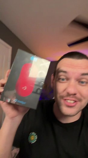 Red Logitech G Pro Super Light Unboxing and Setup