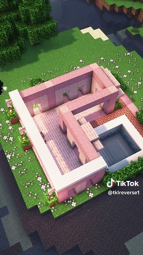 Minecraft Cherry Villa Building Guide
