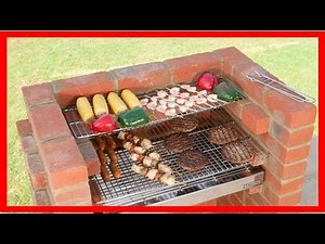 COMMENT CONSTRUIRE UN BARBECUE EN BRIQUE- PHOTOS