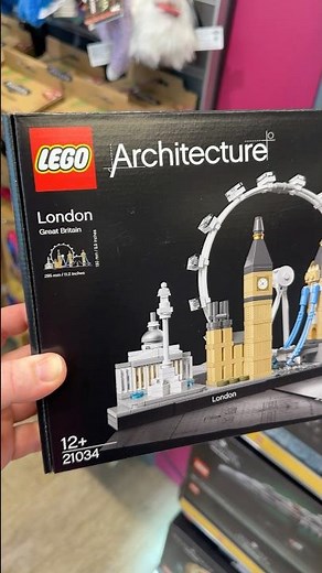 Watch these amazing LEGO ARCHITECTURE sets LONDON. PARIS, NY❤️#lego