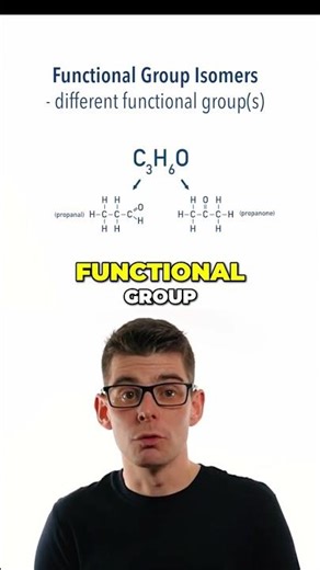 Functional Group Isomers EXAMPLE - Propanone and Propanal!