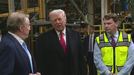 Trump says Ford 150 plant in Dearborn is adding shifts around the clock