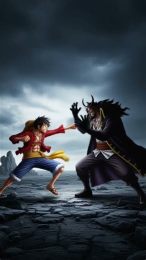 Luffy vs blackbeard