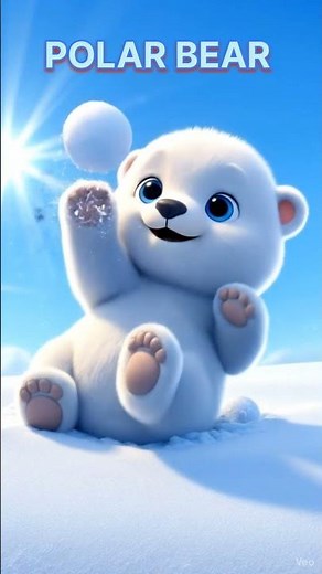 Guess The Winter Animal! 🐻‍❄️ Polar Bear Quiz for Kids | Learn Name & Sound