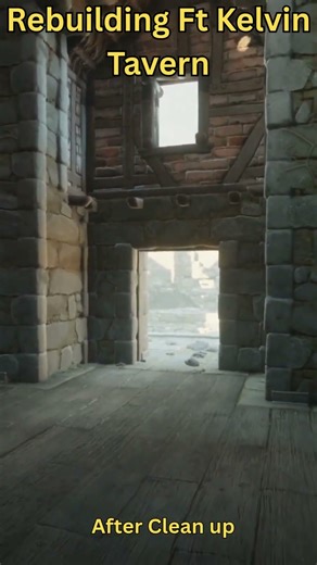 Rebuilding Fort Kelvin Tavern #shorts