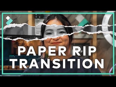 Quickly Turn Any Video Into a Paper Rip Effect | Wondershare Filmora Tutorial