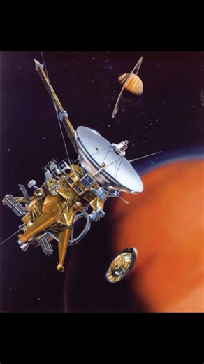 The Life of Cassini–Huygens #nasa #spaceprobe #spaceexploration #cassinimission #saturn #titanmoon