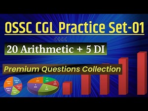 OSSC CGL Practice Set-01 | Arithmetic and DI | RHT 2022 | OSSSC PEO | Odisha |