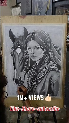 How to Draw a Hyper Realistic Portrait | Pencil Sketch Tutorial for Beginners 🎨✏️ #shorts #drawing