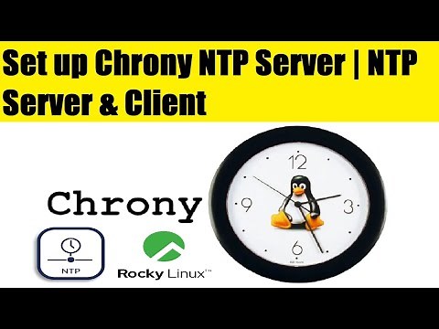Set up Chrony NTP Server | NTP Server & Client