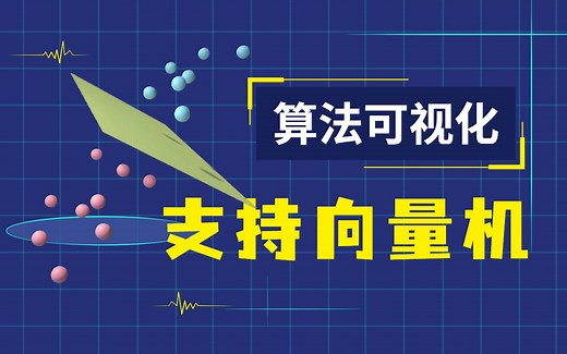 『算法可视化』两分钟看懂支持向量机SVM